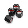 4PCS American Flag Tire Valve Stem Caps for Car, Auto