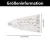Parabolic Template Math, Curve Template, Parabola Ruler, Normal Parabola Stencil,