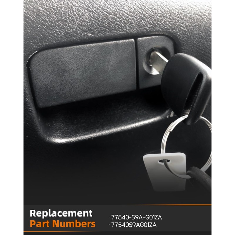 Xumdovipu Glove Box Lock Assembly 77540-S9A-G01ZA Fit for Honda CR-V