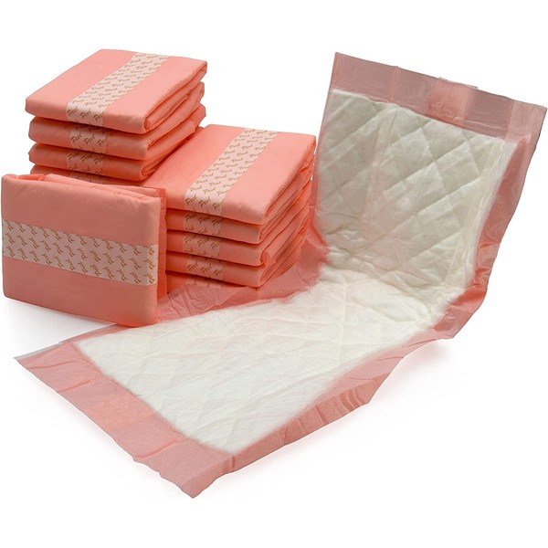 Extra Large Super-Absorbent Contoured Hospital Style Pad Liners - 7"X14" - Maternity Pads- Incontinence Liners (20)