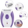 KEMEI Women Rechargeable Hair Removal Lady Electric Body Epilator Leg