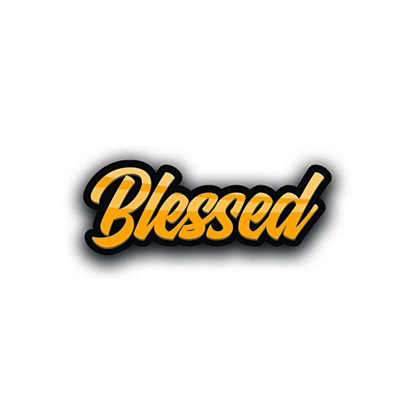Blessed (2 Pack) Vinyl Decal Sticker - Car Truck Van