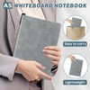 Whiteboard A5 Grey Small Whiteboard Notebook Mini Desk Whiteboard with