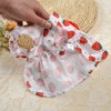 XIAOYU 2 Pack Bowknot Dog Dresses Hawaiian Princess Dresses for