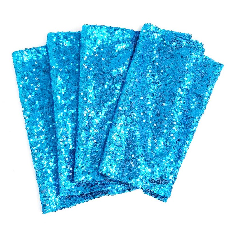 Time to Sparkle 12x108inch Glitter Sequin Table Runner Chair Sashes