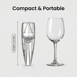 Sipoyen Wine Aerator Pourer with Decanter & Drip-Free Spout