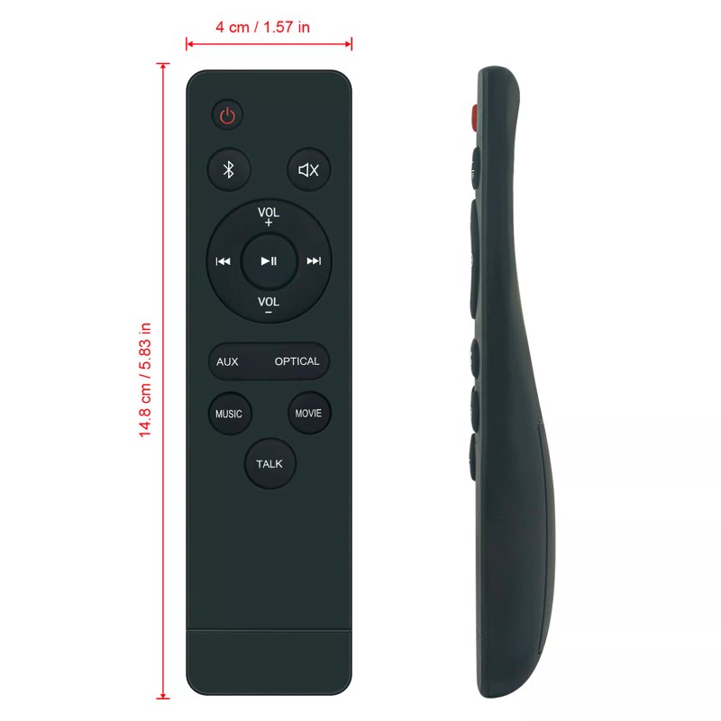 For ONN Replacement Remote Control for ONN Soundbar Speaker 100015716