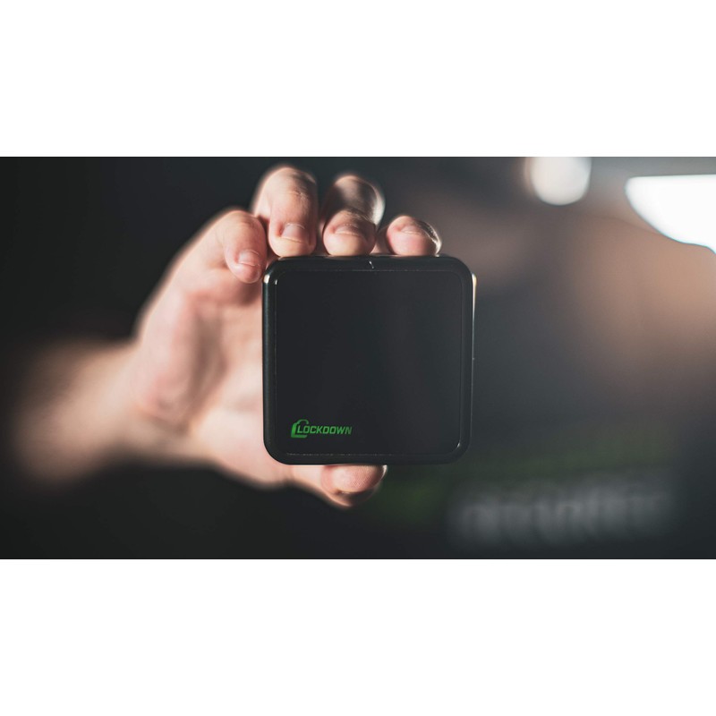 Lockdown Puck Monitoring System with WiFi, Free Updated App, Door