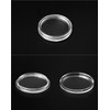 QWORK® 200PCS Coin Capsule Coin Holder - 25mm - Plastic