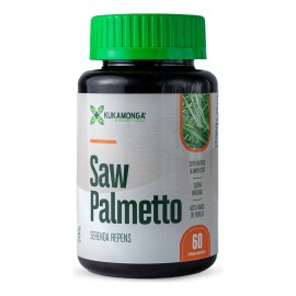 Saw Palmetto - 60 Cpsulas  Apoya la Salud Prosttica  Favorece el Equilibrio Hormonal  Contribuye al Crecimiento Saludable del Cabello  Suplemento...  