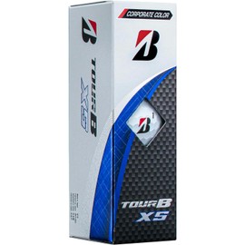 Bridgestone Golf Ball Tour B XS 2024 Model Sleeve Box, 3 Balls, Corporate Color S4CXJ