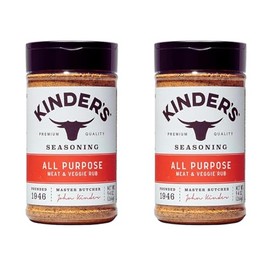 Kndr's All Purpose Meat & Veggie Rub Seasoning, 10 oz, (Set of 2)