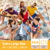 Extra Large Picnic Blanket, 80x80in Waterproof Beach Blanket Rug with