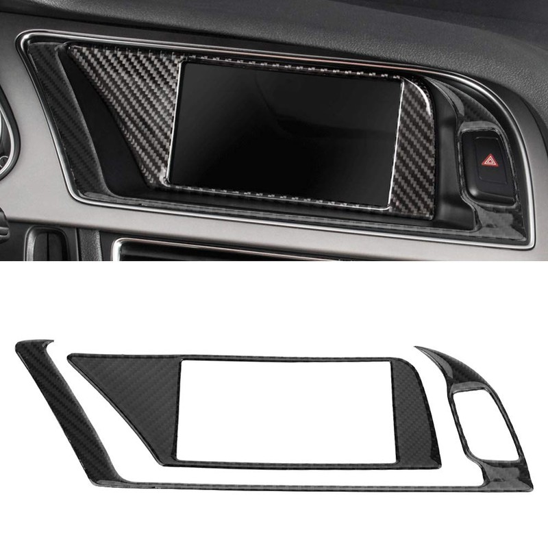 2pcs GPS Navigator Panel Frame,GPS Navigator Panel Cover Trim Replacement