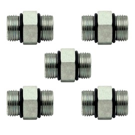 #16 SAE/ORB Male Union/Joiner Hydraulic Fitting (5-PACK) | 6403-16-16