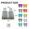 100Pcs Car Fuses Assorted Motorhome Parts & Accessories Auto Standard