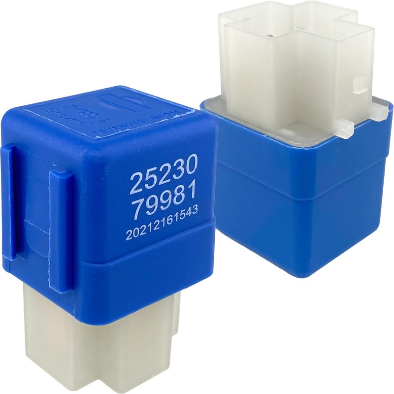 25230-79981 Relay (2-Pack) 12V 25A 4-Pin SPST Automotive Power Relay