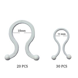 3 Inch Black Self-Adhesive Hook and Loop Tape - 5 Yards