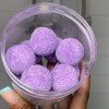 Lavender Body Scrub Balls, Exfoliating Sugar Scrub with Shea Butter
