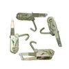 Gooeap 4 Pack 2" Ratchet Steel with Finger J Hook