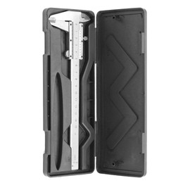 0-150mm Vernier Caliper, High Accuracy Carbon Steel Metal Vernier Caliper Micrometer Gauge Measuring Tool, Solid and Durable