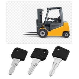 eMagTech 5Pcs Ignition Keys Replacement 530 701 702 801 802 Compatible with Linde Compatible with Jungheinrich Forklift Ignition Keys Metal