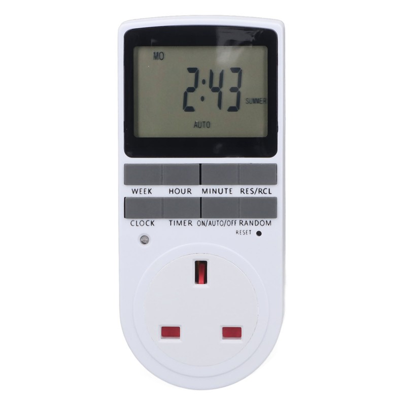 Timer Outlet Digital Intelligent Energy Saving Flame Retardant High Power