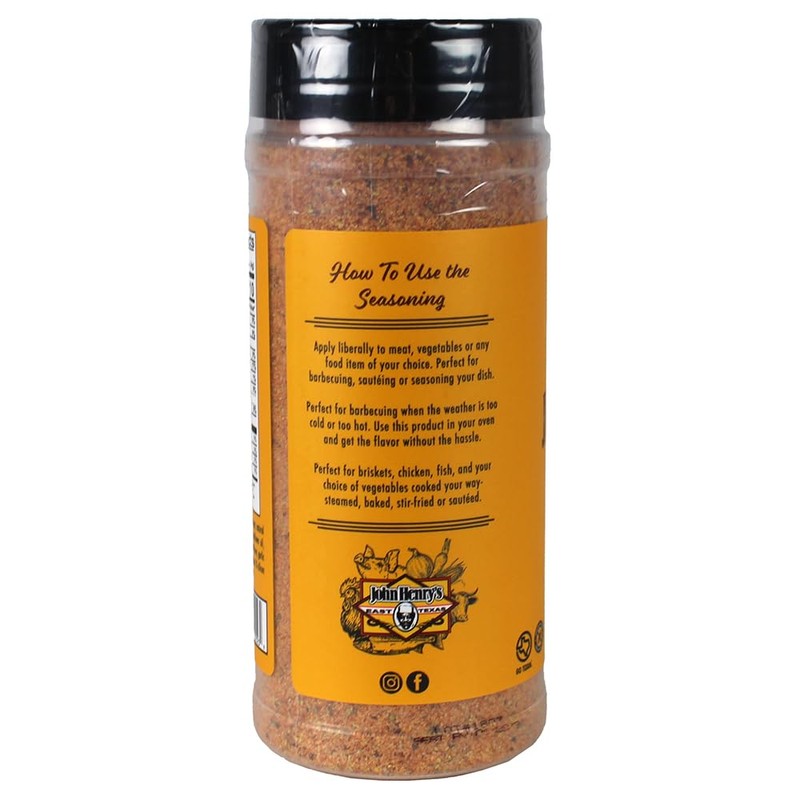 John Henry's East Texas Honey Rib Rub Seasoning