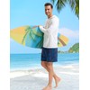 baleaf Swim Shorts Men with Zip Pockets Rash Guard Swimming