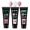 Poly Gel Set 6w Uv Led Lámpara Gel Poli Kits