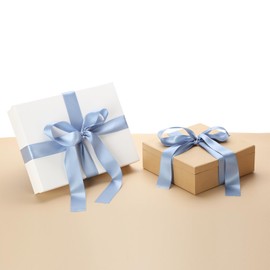 Forest Green Double Face Satin Ribbon, 1-1/2 inch x 25 Yard (38mm x 23 Meters) Solid Satin Ribbon for Gift Wrapping, Wedding Decoration, Flower Bouquet, Christmas Decor, Bows Making