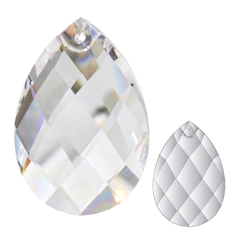 Feng Shui Crystal Suncatcher Drops, 76 mm, Facets, High Lead