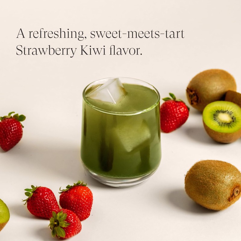 Beam Greens Powder, Superfood Supplement for Gut Health, Vegan Organic