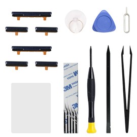 2 Pack for Galaxy S9 & S9 Plus Power Volume Button Replacement Repair Part, Side Buttons Compatible with S9 & S9 Plus, with Toolkit, Blue