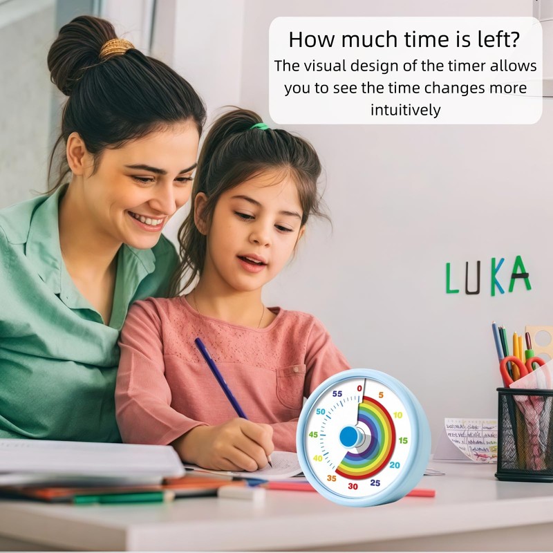 Visual Timer for Kids, 60 Minute Time Timer Kids Timer