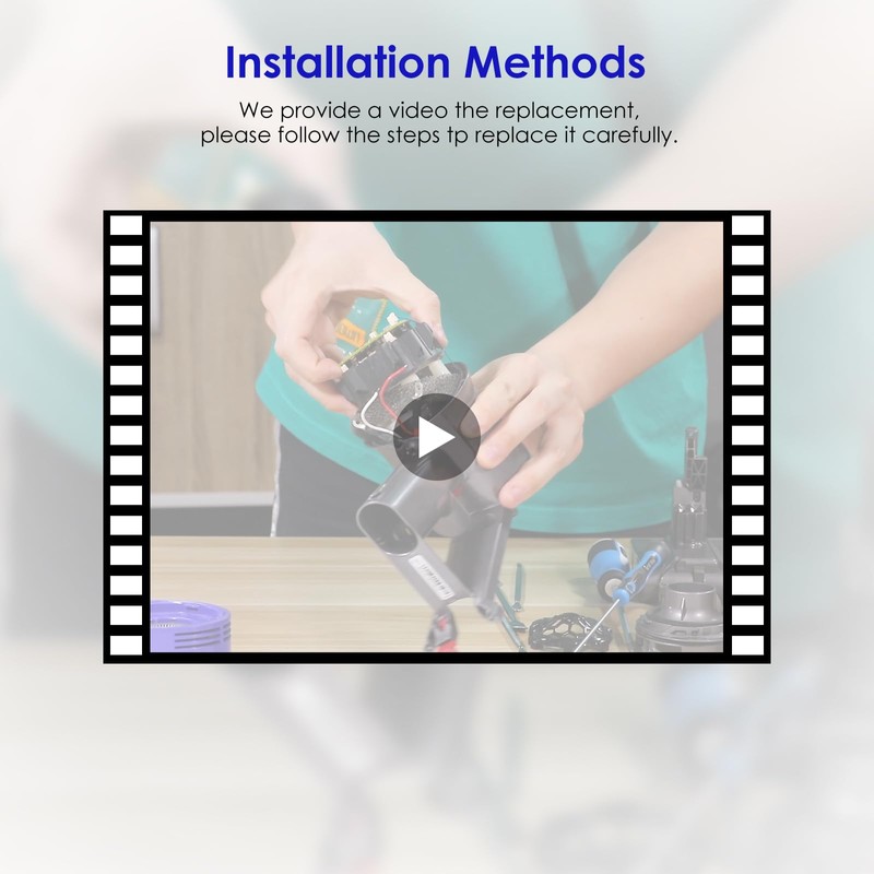 Trigger Switch Button Compatible with Dyson V7 V8 SV10 SV11