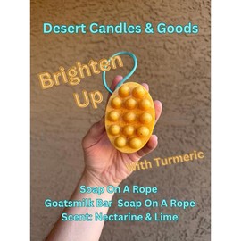 Soap on Rope - Body Soap with Scented Aroma:_Butterscotch Blondie