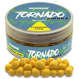 Haldorado Tornado Smoke Method Carp Bait Champion Corn Flavour 6-8mm Pellets 30g
