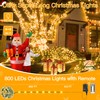 Ollny Christmas Lights 800 LED 262 FT Plug in, IP67