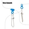 Dr.Fish 30 Pack Sinker Slides Duo Lock Snaps Catfish Surf