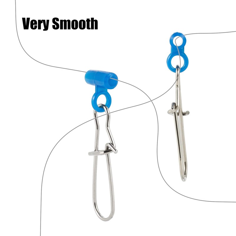 Dr.Fish 30 Pack Sinker Slides Duo Lock Snaps Catfish Surf