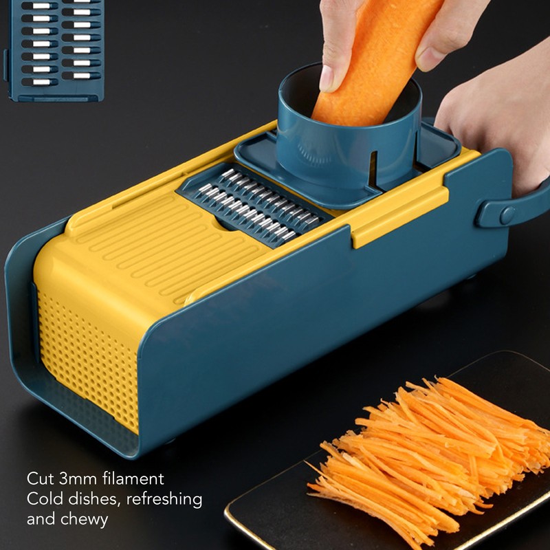 Vegetable Grater ABS and Stainless Steel Vegetable Cutter with Incisive