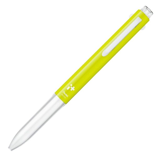 Pentel Eyeplus 3-Pack Retractable Body Yellow Green BGH3-K