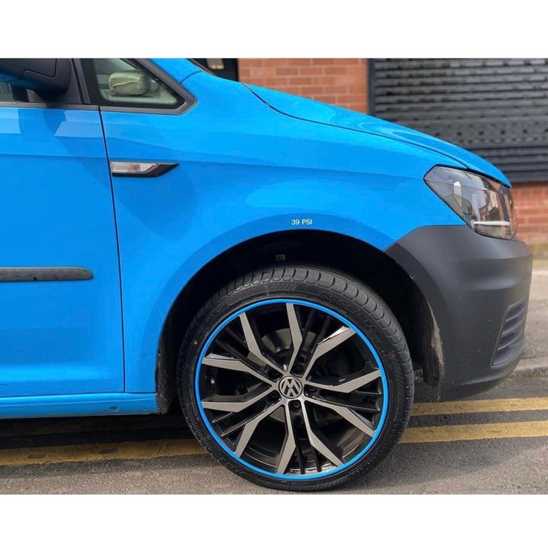 Rimblades rim protection and styling, red, version 2016, alloy rim,