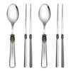 (EME) EME Napoleon Korean Spoon + Chopstick 2-Person Set /