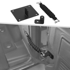 Jimen for JL Tailgate Check Strap, Rear Door Limiter Strap Tailgate Stopper Fit for Jeep Wrangler JL & Unlimited 2018-2025