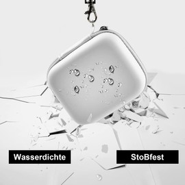 Leayjeen Sofortbildkamera Tasche für Polaroid Go 2 Generation, Eva-Hartschalenetui (nur Gehäuse) Weiß