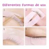 Cinta Micropore Extensiones Pestañas Mink 1x1 Pelusa