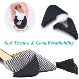 Toe Inserts Shoe Filler for Shoes Too Big, Adjustable Shoe Fillers Reusable Shoe Plugs Shoe Inserts for Women Men Unisex