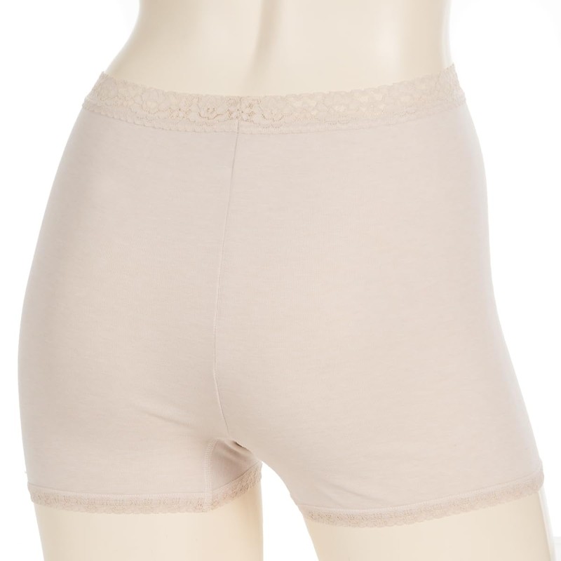 Atsugi 8580F2AS 8580F2AS Women's Shorts, Cotton Blend 2-Piece Set, 1/4